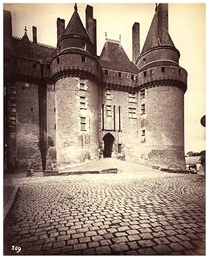 France, Val de Loire, Langeais, porte d'entrée du château