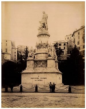 Italie, Genova, Monumento a Cristoforo Colombo