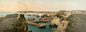 Biarritz. Panorama de la ville.