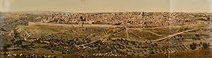 Palestine Jérusalem. vue prise du mont des Oliviers.