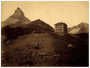 France, Hôtel du Lac Noir, Cervin et Dent Blanche