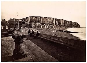 France, Normandie, Le Tréport, vue panoramique