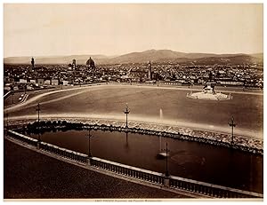 Italie, Firenze, panorama dal Piazza Michelangiolo