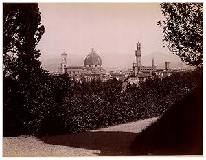 Italie, Firenze, panorama preso dal Giardino Boboli