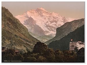 Schweiz, Berner Oberland, Jungfrau von Interlaken aus