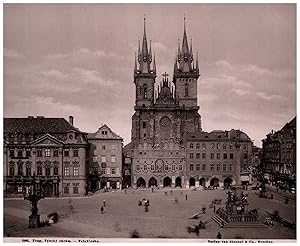 Tchéquie, Prague, Teinkirche, Photo. Stengel u. Co., Dresden