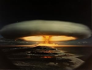 Explosion nucléaire à Mururoa, tir Licorne, 3 juillet 1970