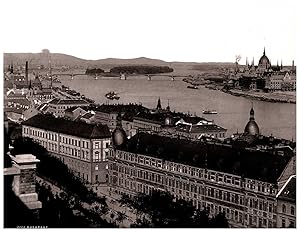 Hongrie, Budapest, vue panoramique