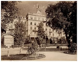 Suisse, Interlaken, Hôtel Victoria, Photo. G. Sommer