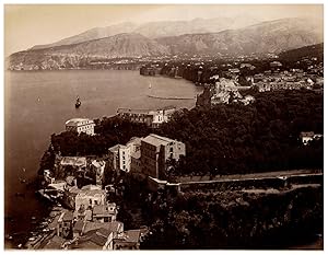 Italie, Sorrento, vista generale, G. Sommer