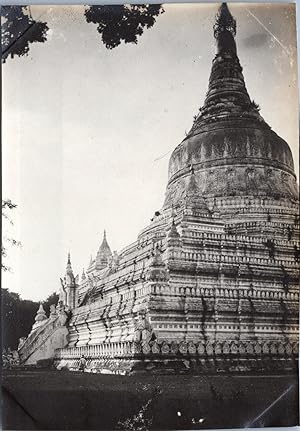 Burma, Kingdom of Ava, Amarapura, vintage silver print, ca.1910