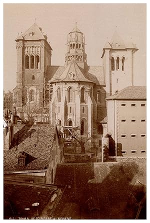 Suisse, Genève, Tours de St. Pierre