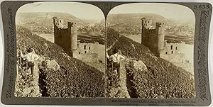 Underwood, Germany, Bingen, stereo, Ehrenfels Castle, ca.1900