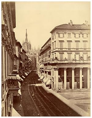 Italie, Milano, Corso Vittorio Emanuele II