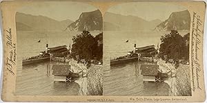 Jarvis, Switzerland, Tellsplatte, stereo, Lake Lucerne, 1889