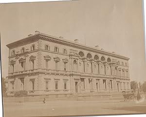 Australia, Melbourne, Old Treasury Building, vintage citrate print, ca.1905