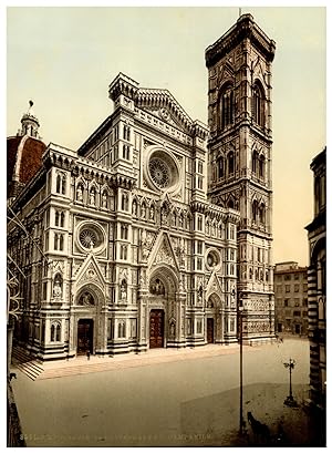 Italie, Firenze, La Cattedrale ed il Campanile