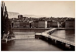 Suisse, Genève, Pont des Bergues