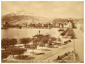 Suisse, Luzern, promenade et Pilatus