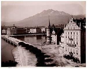 Suisse, Luzern, Hôtel du Cygne, Photo. G. Sommer