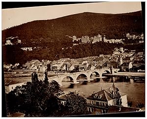 Deutschland, Heidelberg Schloss u. panorama