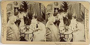 Strohmeyer & Wyman, Genre Scene, Say Girls Antoinette is Engaged !, stereo, 1897