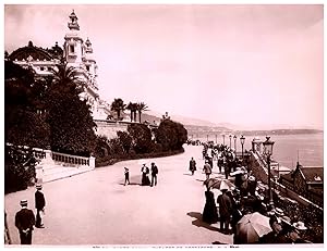 Monaco, Monte-Carlo, Théâtre et terrasses