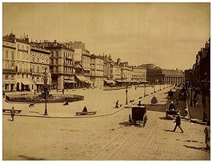 France, Bordeaux, Perspective des Allées de Tourny et du Grand Théâtre