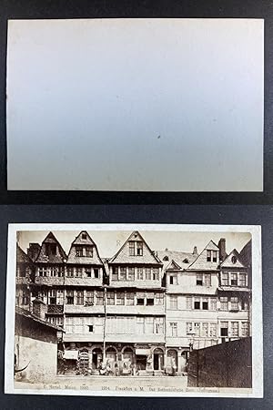 Allemagne, Francfort, la maison des Rothchilds, Vintage albumen print, ca.1880