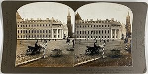 Russie, Moscou, le Palais Nicolas I, Vintage print, ca.1900, Stéréo