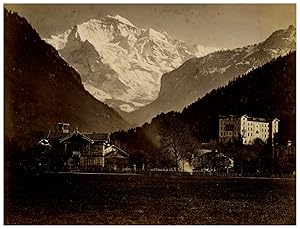 Suisse, Interlaken et la Jungfrau (avec défaut)