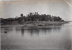 Burma, Mandalay, vintage silver print, ca.1910