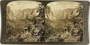 White, USA, Yosemite Valley, stereo, depuis le Point-El Capitan, 1904