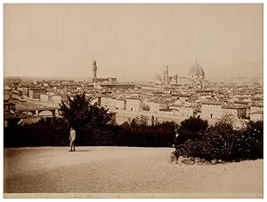 Italie, Firenze, Panorama dal Piazzale Michelangelo