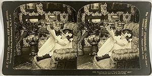 White, Genre Scene, Just like Papa, stereo, 1904