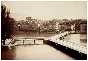 Suisse, Genève, Pont des Bergues