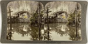 Underwood, Japan, Tokyo, stereo, Semi-circular bridge, ca.1900