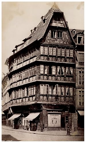 France, Strasbourg, Maison Kammerzell