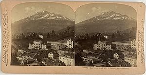 Griffith, Switzerland, Lucerne and Mt. Pilatus, stereo, ca.1900