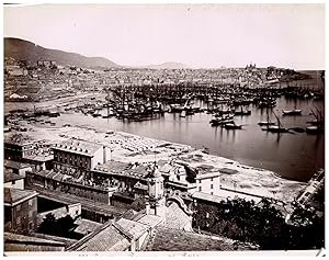 Italie, Genova, Panorama del Porto