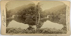 Jarvis, Scotland, Loch Katrine, stereo, 1887