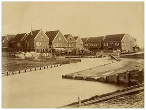 Nederland, Marken, vissers huizen