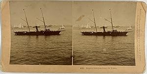 Kilburn, USA, New York, Yates, International Regatta, stereo, 1885