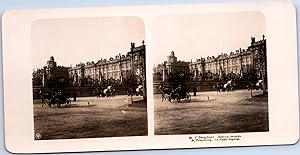 Russie, Saint-Pétersbourg, le Palais Impérial, Vintage print, ca.1890, Stéréo