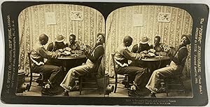 White, Genre Scene, Poker, A Straight Flush, stereo, 1905