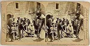 Jarvis, Palestine, Killing the Fatted Calf, stereo, 1900