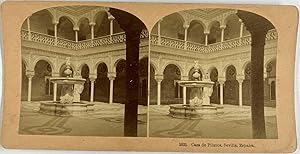 Kilburn, Spain, Seville, Casa de Pilatos, stereo, ca.1890