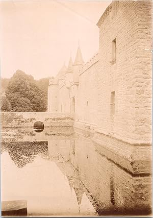France, Erquy, Bienassis, Castle, albumen print, ca.1880