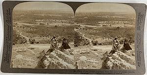 Palestine, Plaines du Jourdain au sud-est des ruines de l'ancienne Jériche, Vintage print, ca.187...