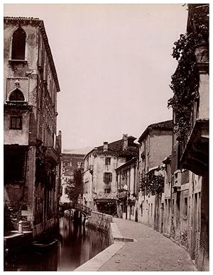 Italie, Venezia, Rio di San Trovaso e Palazzo
